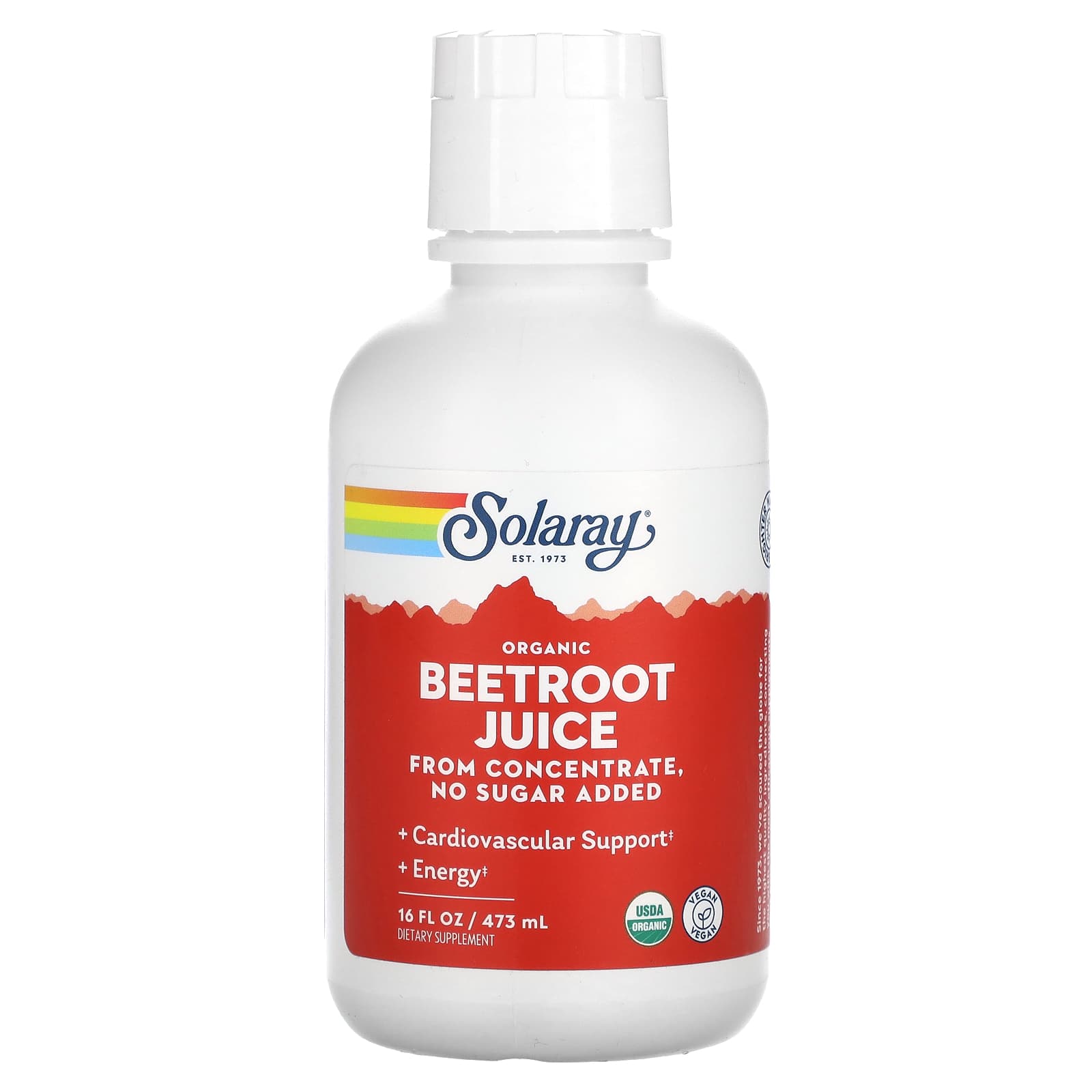 

Solaray, Organic Beet Juice, 16 fl oz (473 ml)