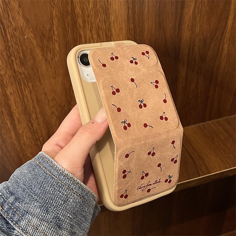 

Cherry Blossom Folding Stand Case for iPhone 15/14 and 16 Pro Max iPhone 15 Pro Max