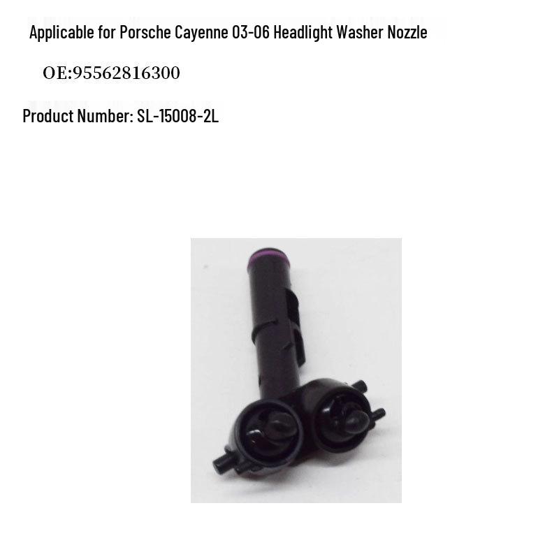 Compatible Headlight Washer Nozzle for 95562816300/95562816400