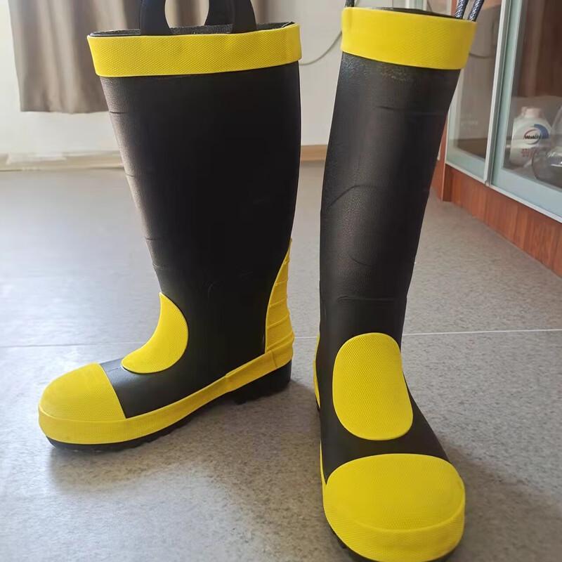 Сталеві гумові чоботи пожежника Miling