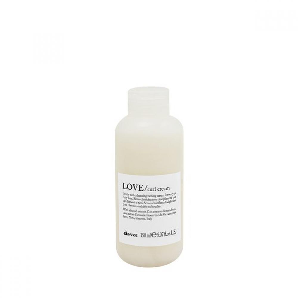 Davines Love Curl Cream 150ml  + Wellbeing Shampoo  Conditioner 12ml Single option