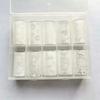 Lace Design Nail Foils Black White Nail Decals Fashion Nail Art Stickers  Manicure DIY