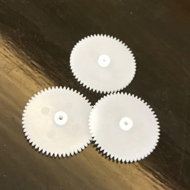 0.5 Module Plastic 56-Tooth Gear - POM Motor Gear Rack for DIY Toys