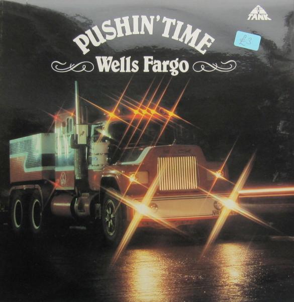 

LP Record WELLS FARGO - Pushin Time BSS420 Tank Records 1984 UK Folk Used