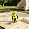 Conga Style Soda Can Holder 3D Printed Classic Drum Shape Flag Pattern 12Oz Standard Cola Beverage Beer Can Holder