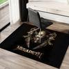 Rock Music Floor Mat Soft Thickened Absorbent Non-Slip Bedroom Living Room Door Mat Home Decor Flannel Rugs
