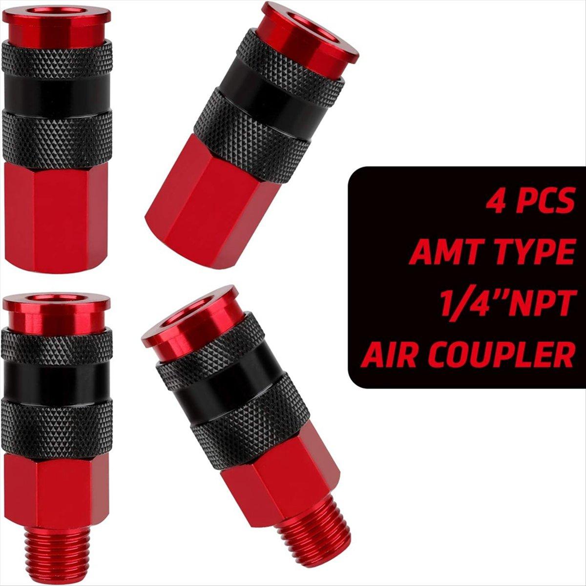 

BHBL 14Pcs Air Hose Fittings,Air Coupler Industrial Type Air Plug Kit, 1/4 Inch Threads Size, Air Compressor Accessories China Mainland