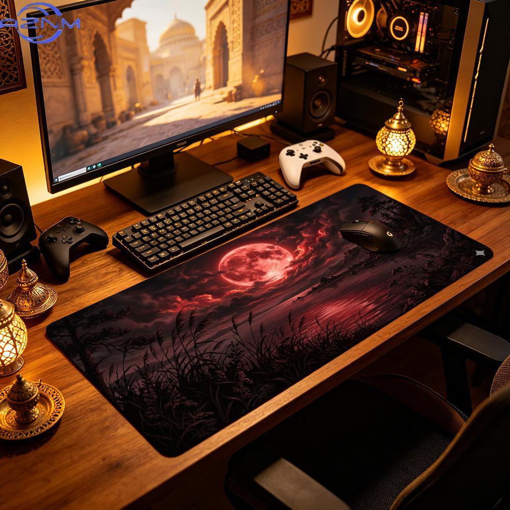 Sunset Cartoon Tablemats Gaming Xxl Mouse Pad Great Large Gaming Mouse Pad Office Table Carpet Gaming Mats Computer Big Deskmat