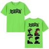 Korean Kpop Lngshot T Shirt Unisex Women Clothing Fashion Hiphop Short Sleeve Tshirts Cotton Oversized Casual Tshirt Streetwear