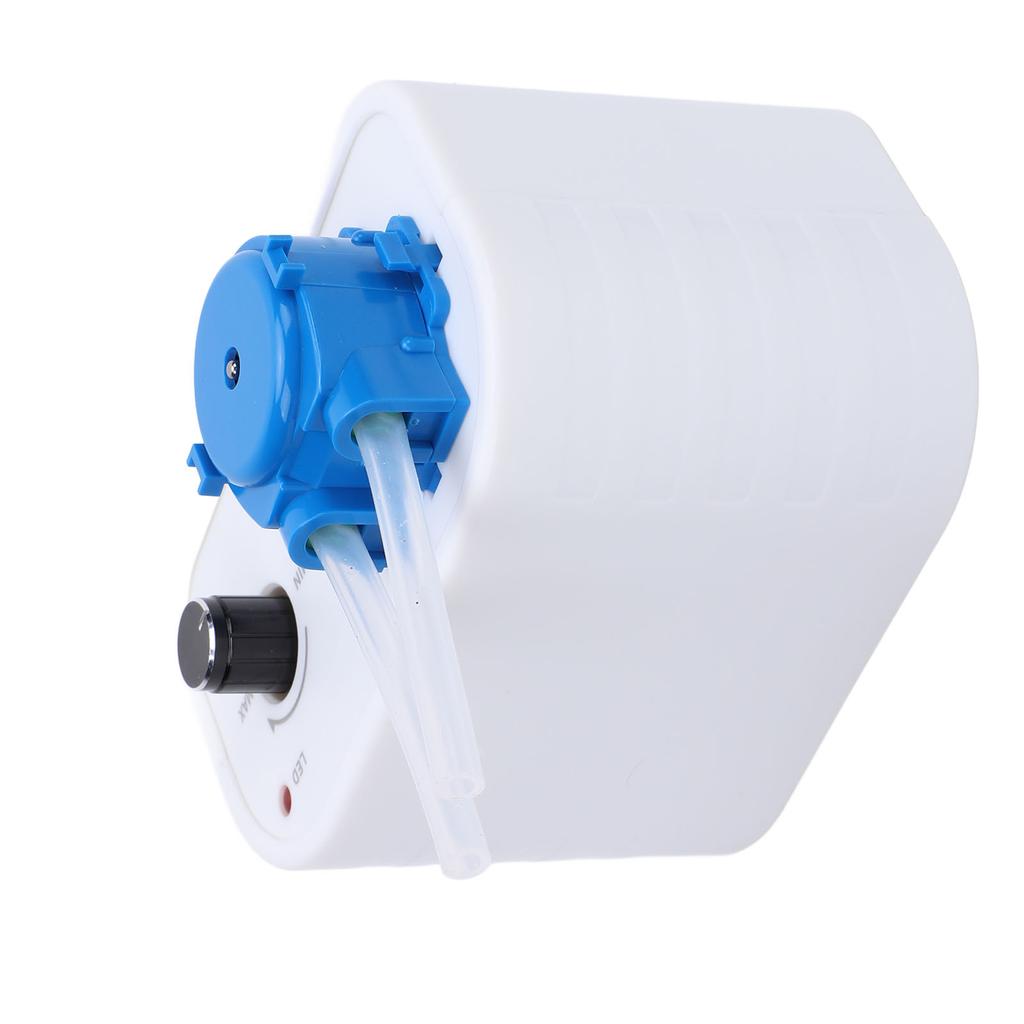 Kleine Schlauchpumpe, einstellbare Geschwindigkeit, 12 V, Flüssigkeitsdosierpumpe für die wissenschaftliche Forschung im Labor