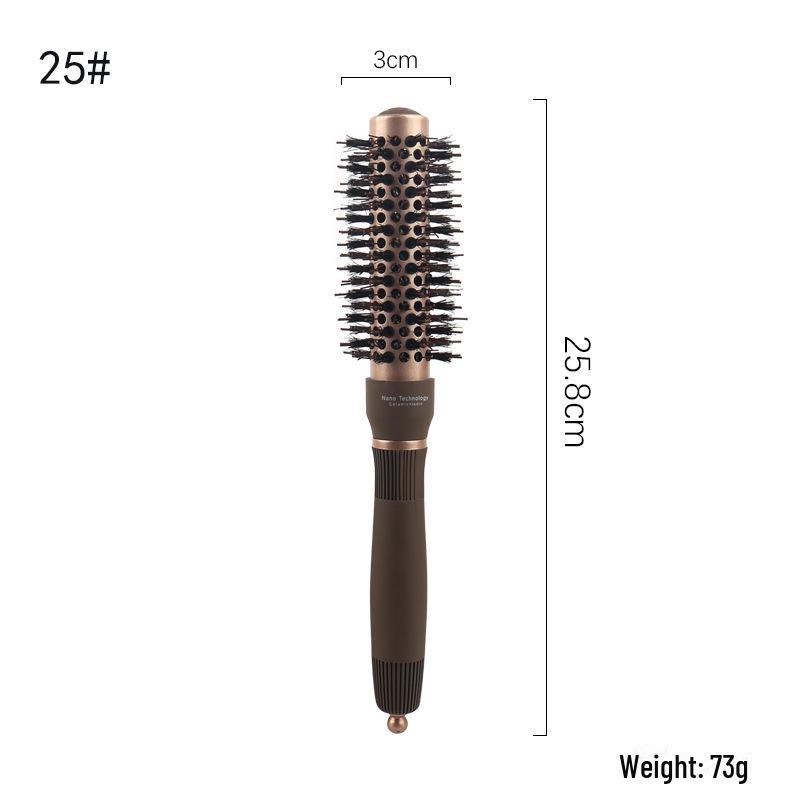 

Круглий гребінець з керамічною щетиною кабана з алюмінієвою трубкою Starts from one unit