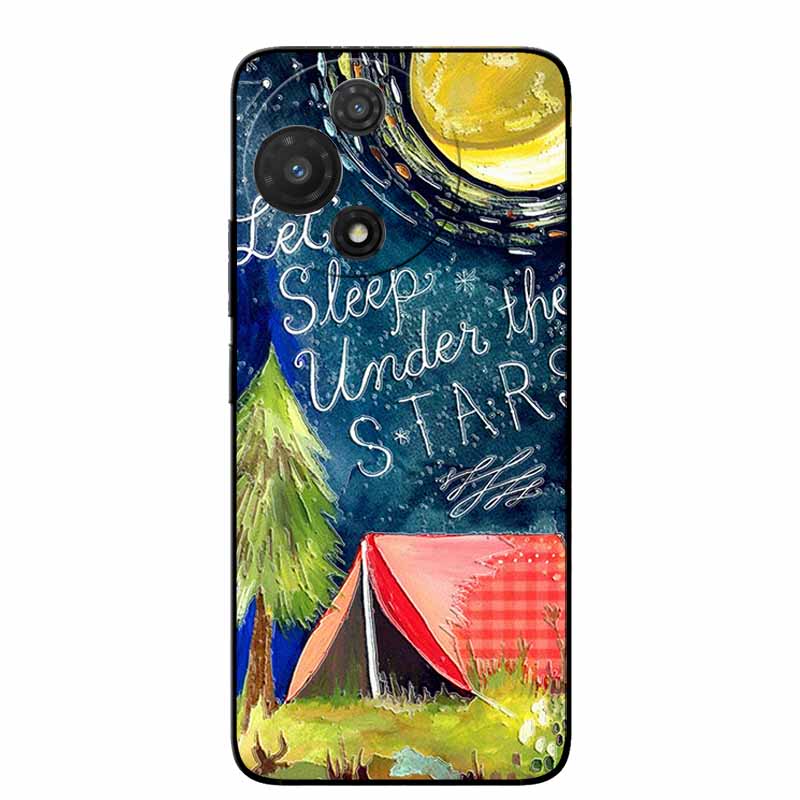 3D Cartoon Emboss Case For TCL 60R / TCL 60 SE NxtPaper Relief Embossed Retro Silicone Covers For 60 SE NXTpaper 5G Anime Bumper