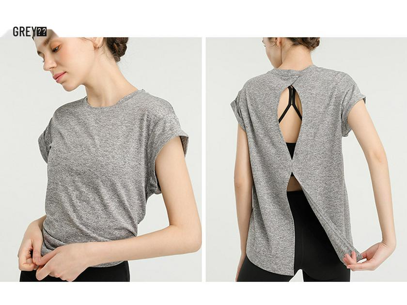 Women's Quick-Dry Loose Back Sports Vest for Running & Yoga