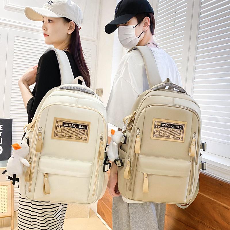 Fünfteilige Tasche für Damen und Herren mit großem Fassungsvermögen, Rucksack für Schüler der 4. bis 6. Klasse, Umhängetasche für College-Studenten