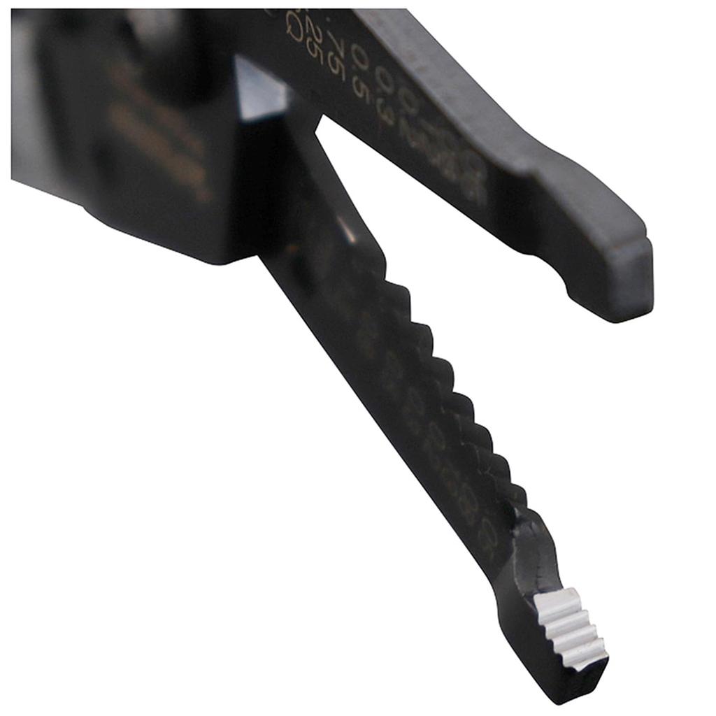 Fujiya Wire Stripper Type B, 165mm, Black Gold with Spring, PP323B-165-BG, Black