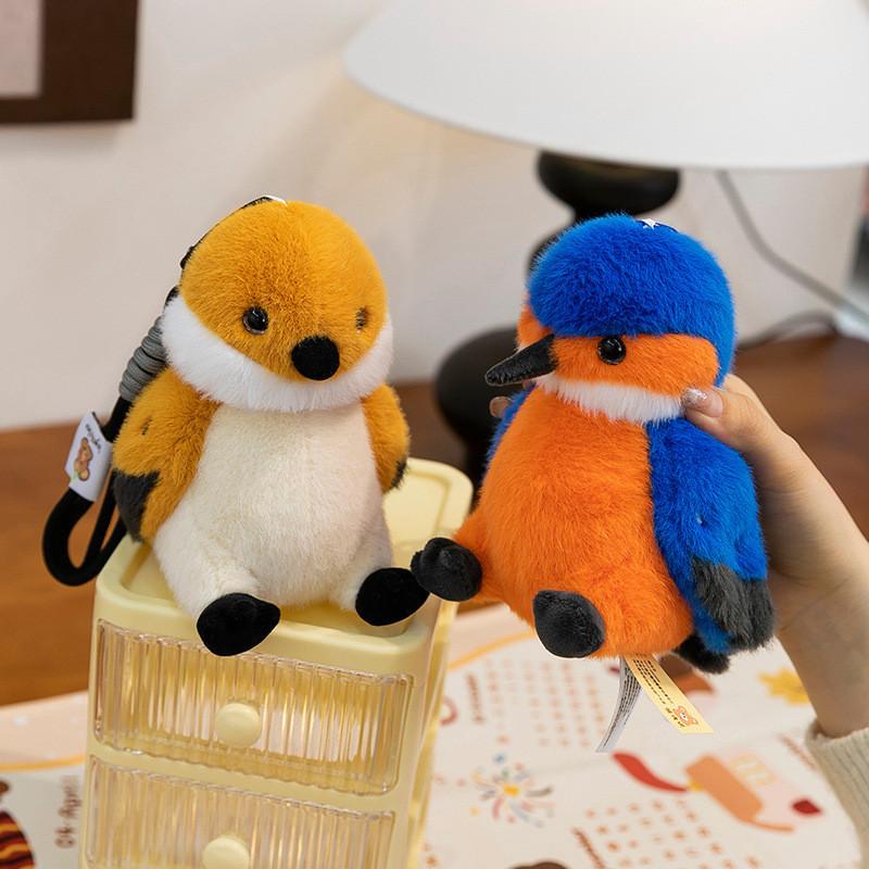 Penguin Toys Plush Keychain Realistic Design Children Bird Enthusiasts Gift