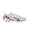 New Nike Mercurial Vapor 16 Anti Kick Cushioning Low Top Kids' Soccer Shoes Light Blue Teenagers FZ1611-300