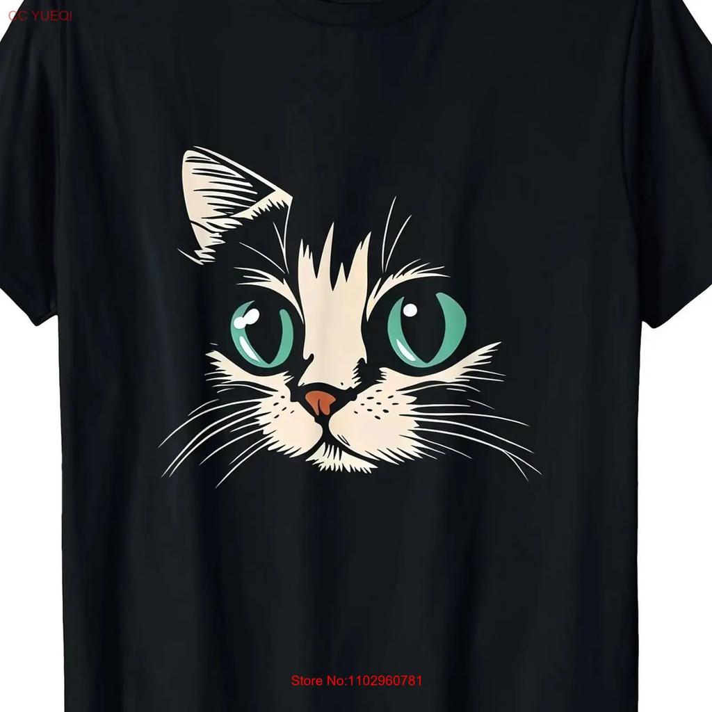 Playful T Shirt Whimsycat 100 Cotton Casual Crew Neck Vintage Slightly Soft Graphic Breathable Streetwear Versatile