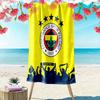 Fenerbahce Sportclub, FCSB Print Strandlaken, Groot Zacht Sneldrogend Handdoek voor Strand Camping Zwemmen