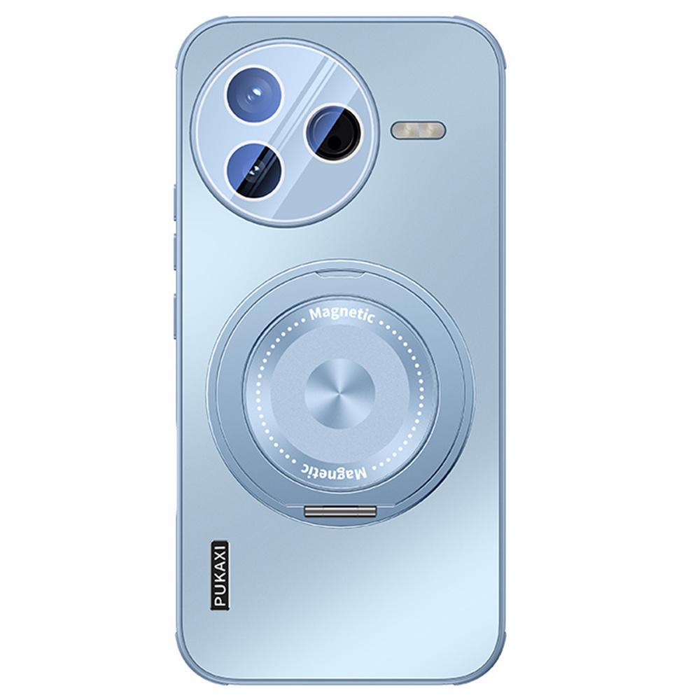 

Для Xiaomi Poco F7 Ultra 5G/Redmi K80 Pro 5G Чохол Сумісний з MagSafe Підставка ТПУ ПК Тепловідвідна Кришка для Телефону Blue