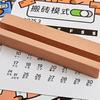 Creative 2025 Desk Calendar Cartoon Practical Calendar Stationery Capybara Calendar  Making Plans