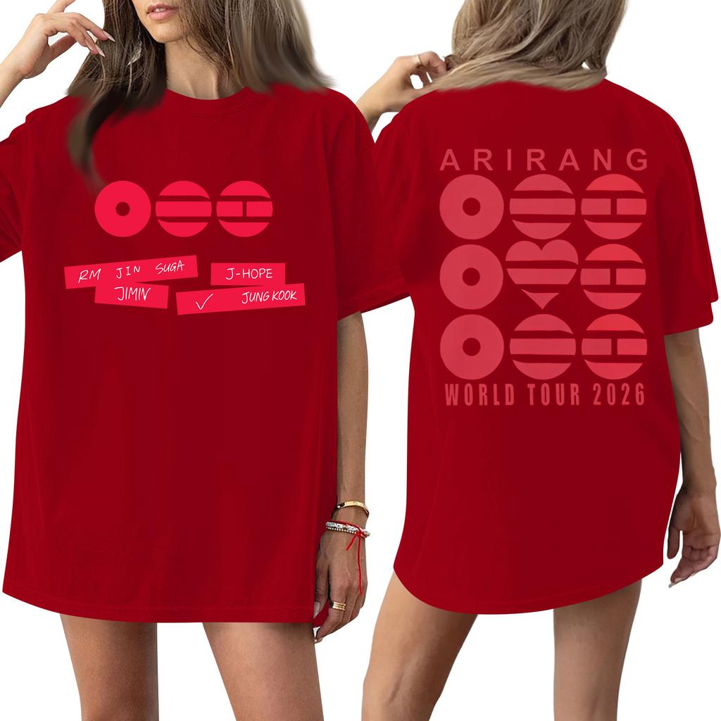 Women's Casual Letter Print Short-sleeved Top T-shirt