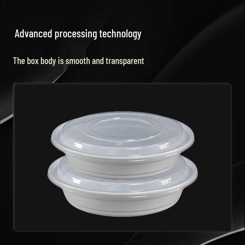 350ml Einweg Runde Take-Away Behälter mit Deckeln