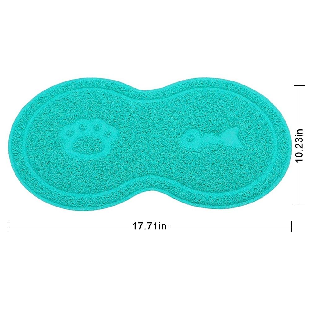 8 Shaped Cat Bowl Mat Dog Pet Feeding Water Food Dish Tray PVC PlacematMöbel & Wohnen, Feste & Besondere Anlässe, Party- & Eventdekoration!