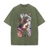 Jujutsu Kaisen Okkotsu Yuta Cool Graphic Tshirt Men Women Clothing Short Sleeve Cotton T-shirts Washed Tee Harajuku Male T Shirt