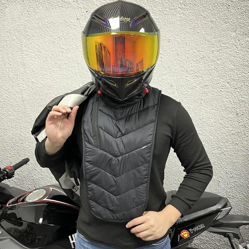 Keeping Warm Neck Scarf Motorcyclist Rider Chest Neck Protector Windproof Warmer Scarf Bibs Motorcycle Winter Thermal Collar