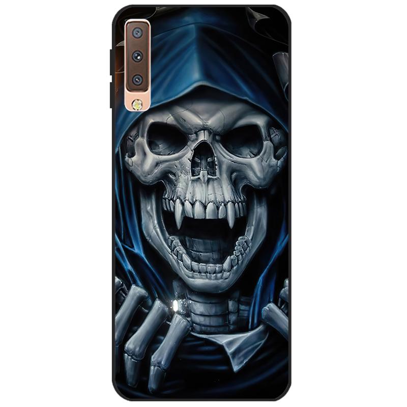 

For Phone Case Samsung Galaxy A7 2018 Case Bumper Soft TPU Silicone Coque Back Cover For Samsung A7 2018 A750 A750F Case Fundas Galaxy A7 2018