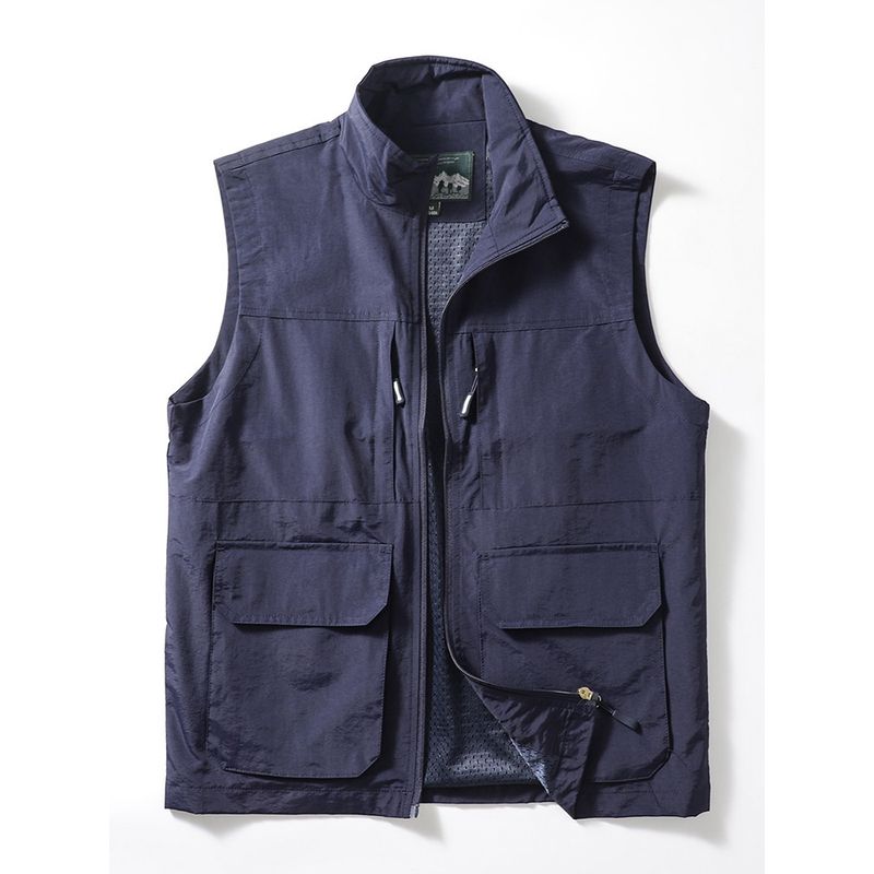 American Retro Tactical Vest Export Photography Parka