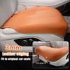 Car Seat Cushion Cover Pu Leather Protective Pad Breathable Integrated Half-Pack Front and Rear Seat Mats Interior Accessories