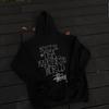 Mens Oversized Hooded Sweatshirt Heavyweight Cotton 450g Long Sleeve Digital Print Casual Streetwear