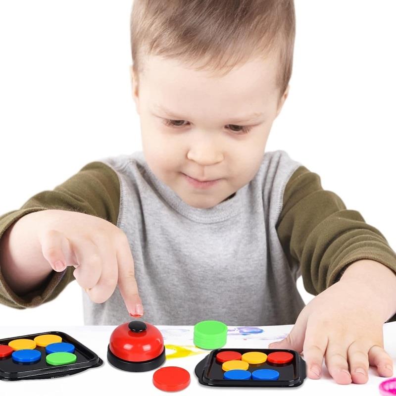 Arcade Logic Game Fast Discs Educational Puzzle Bell