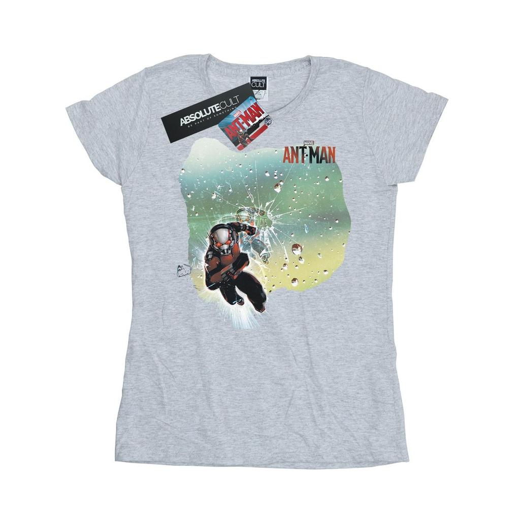 Marvel Womens/Ladies Ant-Man Shatter Cotton T-Shirt