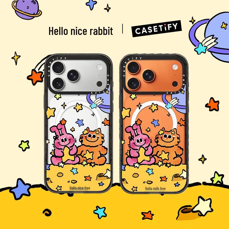 CASETIFY Чехол Nice Rabbit Star MagSafe для iPhone 17 Pro Max