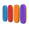 8/16Pcs Silicone Sensory Stone Toy Anxiety Stress Relief Portable Travel Kids Teens Adults Calming Fidget Stone Textured Worry Stone Toy