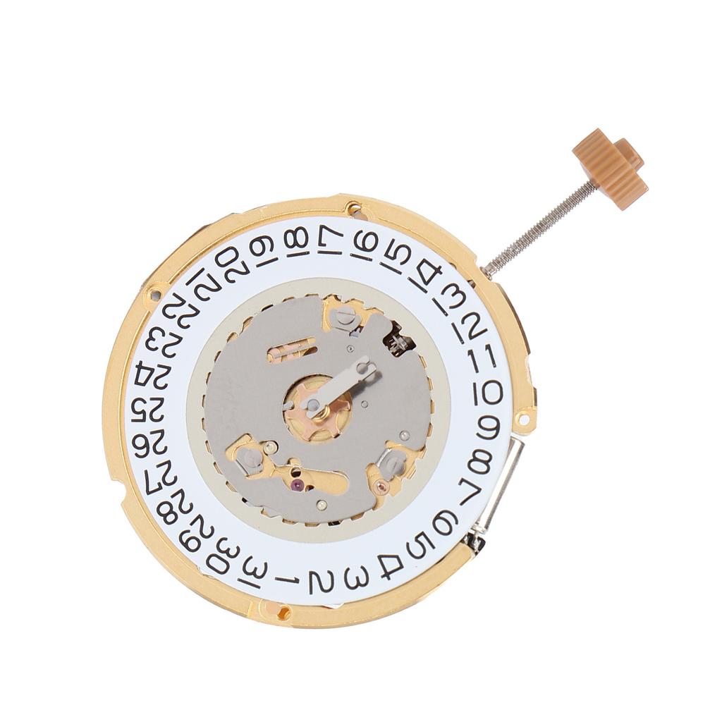 6004D Quartz Watch Movement Calendar Alloy Watch Repairing Maintenance Replacement for Watch Owners