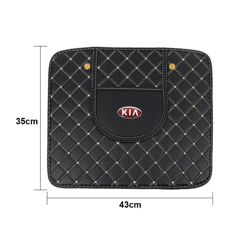 Car Anti-kick Pad Interior Leather Auto Seat Back Protector Pads Anti Scratch For KIA Sportage Ceed Rio 3 Picanto Proceed Gt Stinger 4 K7