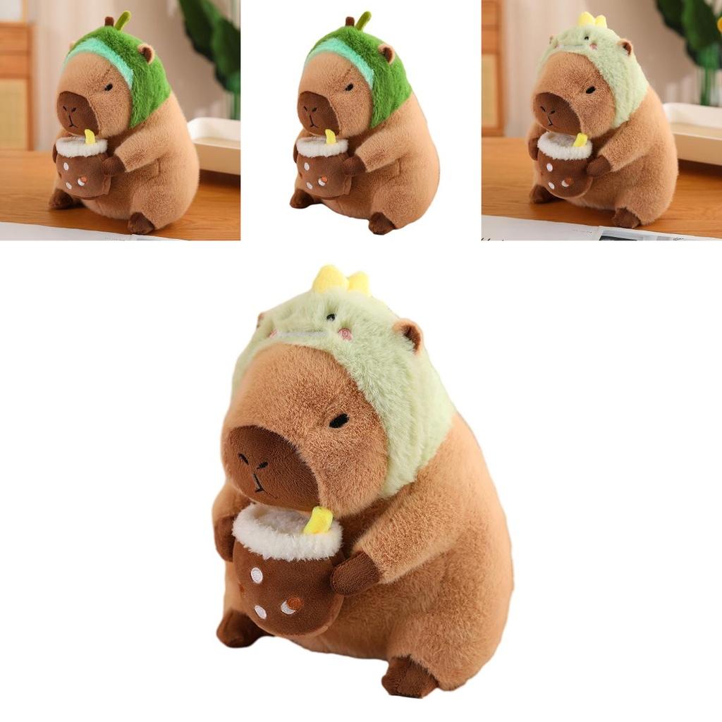 Cute Plush Capybara Toy Soft And Cuddly Stuffed Animal For Kids Perfect Birthday Gift 30cm Height