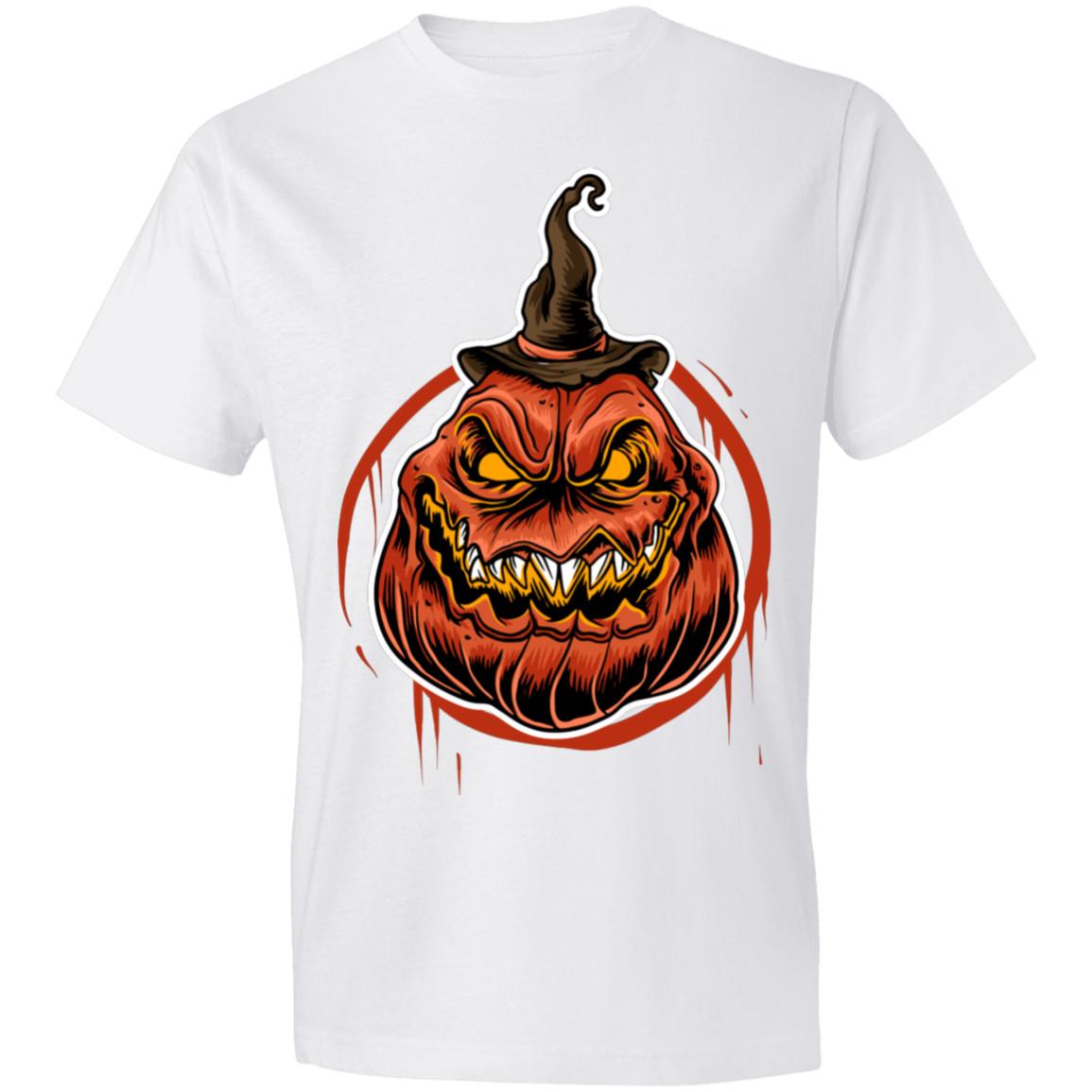 Halloween Pumpkin 02 Gildan 980 Lightweight T-Shirt 4.5 oz S разноцветный