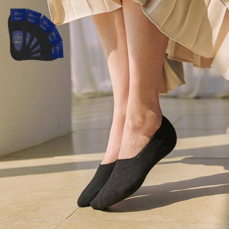 Women s Fake Socks 5-Pack GK5-SET 5 packs (220-250mm)