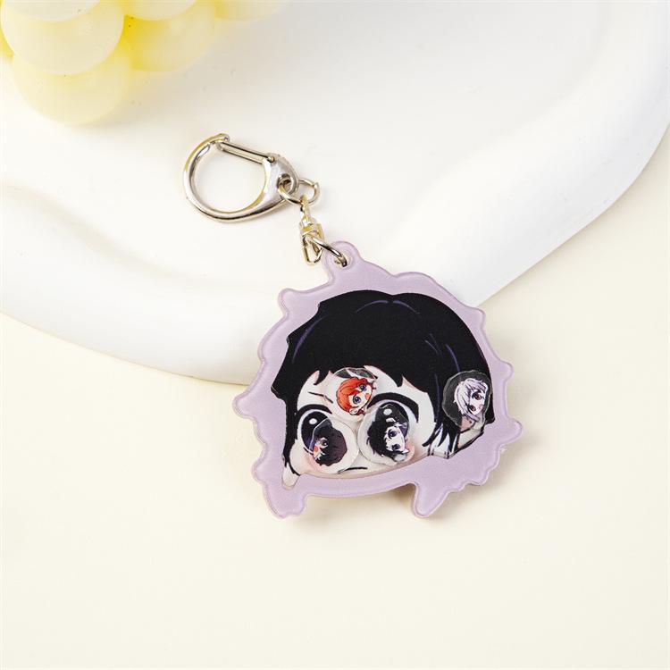 Anime Cartoon Fan Art Acrylic Keychain & Wobbly Pendant Backpack Charm