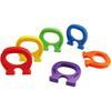 Children's Magnetic Toy, Horseshoe Magnet, Exercise Children's Hands-on Skills, 6 Packs