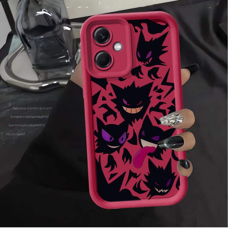 Pokemon Cool Gengar Case for Xiaomi Redmi Note 14 Pro Plus 12S 10 9s 12 11 10S Note 13 11S Phone Cover