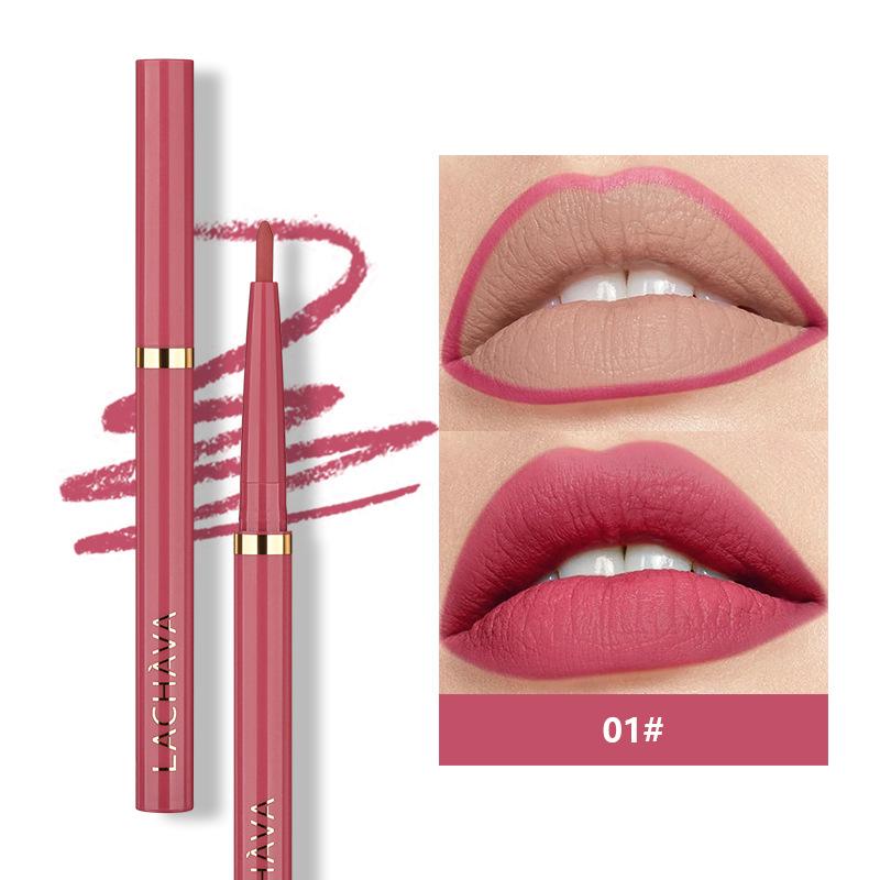 JYL LACHAVA Matte Nude Lipliner Outlines the Lips 12 Color Beauty Mouth Red Lip Marker