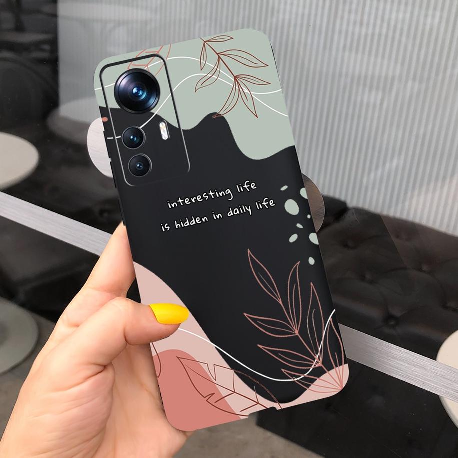 For Xiaomi 12T Pro Case Mi 12T 2022 New Fashion Art Painted Cover Soft Fundas Phone Case For Xiaomi Mi 12T Mi12T Pro Cover Coque
