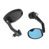 1 Pair 78in Motorcycle Rearview Mirrors Universal Handle Bar End Side Mirror Replacement for