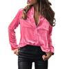 Women's Fashion Shirt Top Spring and Autumn Temperament Long Sleeve Autumn Shirt Women